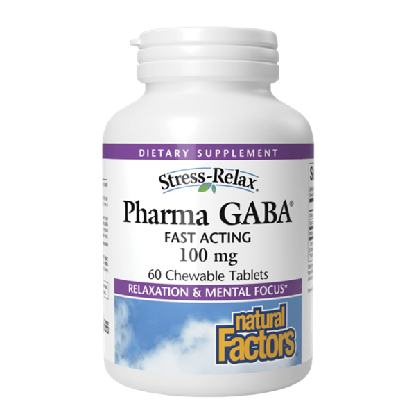 pharma gaba 100 mg natural factors