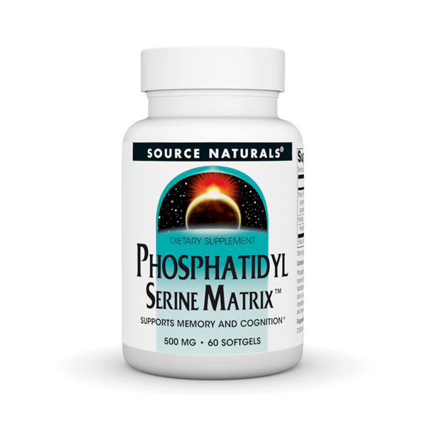 phosphatidyl serine matrix 500 mg source naturals