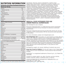 physician's elemental diet (integrative therapeutics) nutrition facts