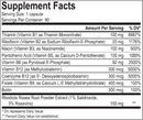 phyto b complex (energetix) supplement facts