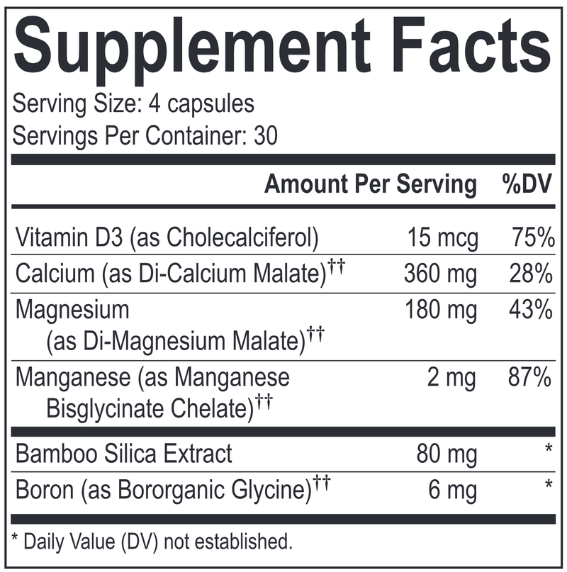 Phyto Cal-Mag Plus (Energetix) Supplement Facts