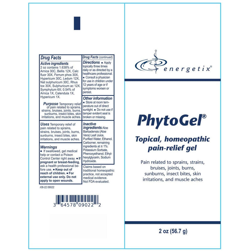 phytogel energetix label