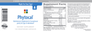 Phytocal A (D'Adamo Personalized Nutrition) label
