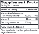 pneumotrate progressive labs supplement facts