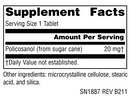 policosanol 20 mg source naturals supplement facts