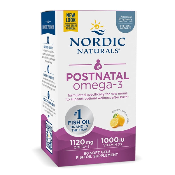 postnatal omega-3 lemon (nordic naturals)