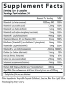 postnatal multivitamin essentials with dha fairhaven health supplement facts
