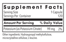 potassium citrate allergy research group supplement facts