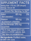 potassium liquid mineral (bodybio) supplement facts