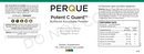 potent C guard powder (perque) label