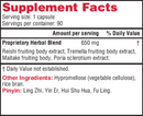 power mushrooms health concerns supplement facts