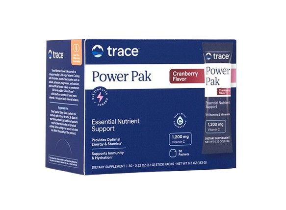 power pak electrolyte cranberry trace minerals research
