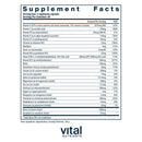 prenatal multi-nutrients vital nutrients supplement facts
