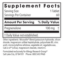 pregnenolone 100 mg allergy research group supplement facts