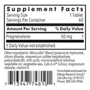 pregnenolone 50 mg allergy research group supplement facts