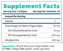 premium extra virgin ratfish liver oil rosita supplement facts