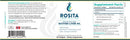 premium extra virgin ratfish liver oil rosita label