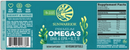 premium omega-3 vegan dha epa sunwarrior label