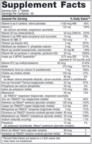 prenatal multivitamin (nordic naturals) supplement facts