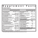 prenatal essentials (seeking health) supplement facts