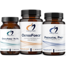 prenatal pro essential kit designs for health | omegavail hi-po | osteoforce | prenatal pro