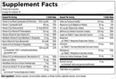 prenatal pro supplement facts