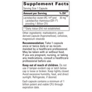 pro-flora women's probiotic (integrative therapeutics) supplement facts