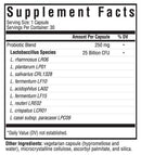probiota woman (seeking health) supplement facts