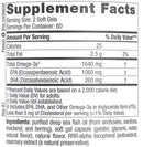 ProEPA xtra lemon nordic naturals supplement facts