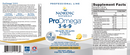 proomega-3.6.9 soft gels lemon (nordic naturals) label