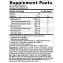 proomega-3.6.9 soft gels lemon (nordic naturals) supplement facts