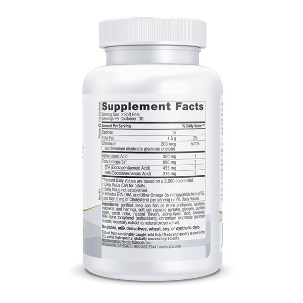 ProOmega blood sugar