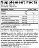 ProOmega CoQ10 nordic naturals supplement facts