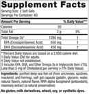 proomega soft gels lemon supplement facts