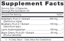 Proberry Caps (D'Adamo Personalized Nutrition) supplement facts