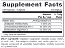 probio mood sap (nfh nutritional fundamentals) supplement facts