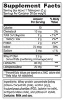 probioplex intensive care powder (metagenics) supplement facts