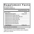 probiota bifido (seeking health) supplement facts