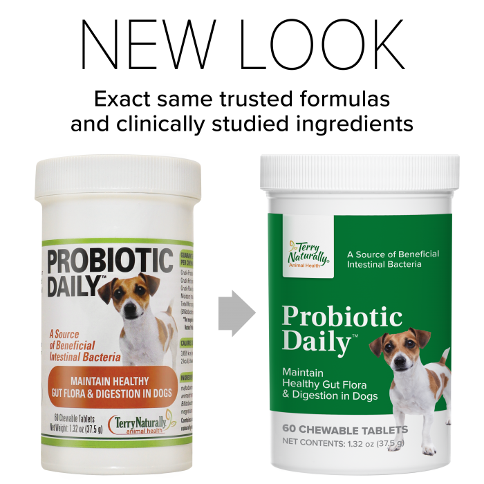 Probiotic Daily Terry Naturally new look