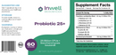 probiotic 25+ (inwell biosciences) label