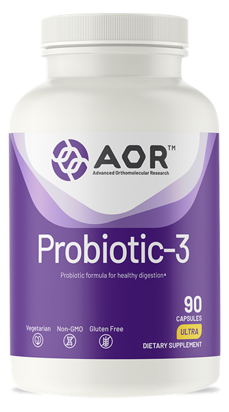 probiotic 3 advanced orthomolecular research | AOR