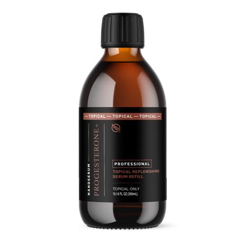 professional progesterone+ topical replenishing serum refill (quicksilver scientific)