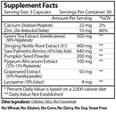 prostashield vinco supplement facts