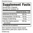 proteolytic enzymes (equilife) supplement facts