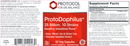 protodophilus 25 billion (protocol for life balance) label