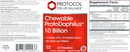 protodophilus 10 billion (protocol for life balance) label