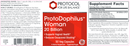 protodophilus woman 20 billion (protocol for life balance) label