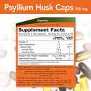 psyllium husk 700 mg (now foods) supplement facts
