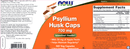 Psyllium Husk 700 mg - 360 Capsules