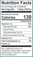 pumpkin seed oil (omega nutrition) supplement facts